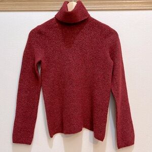 Eddie Bauer merino wool turtleneck sweater